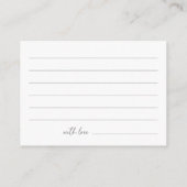 Datum Nacht Ideeën | Citroen Vrijgezellenfeest Informatiekaartje (Achterkant)