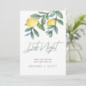 Datum Nacht Ideeën Lemon Vrijgezellenfeest Spel te (Staand voorkant)