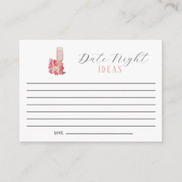 Datum Nacht Ideeën Vrijgezellenfeest Petals & Pros Advieskaart