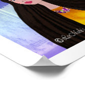 Datum nacht LeeMarie's Creative Design Poster (Hoek)