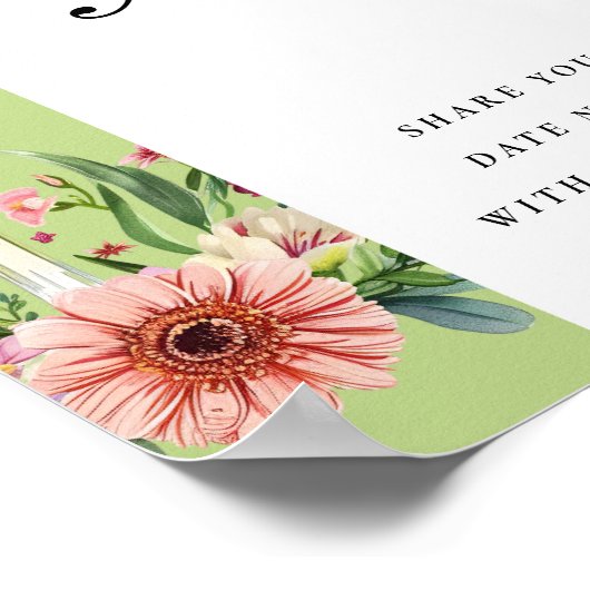 Datum Nacht Mexicaanse Margarita Vrijgezellenfeest Poster (Hoek)