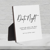 Datum Nacht Trouwteken Fotoplaat