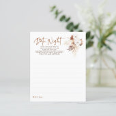 Datum nachtelijke ideeën voor paar of bride - Terr (Staand voorkant)