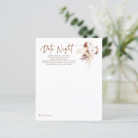 Datum nachtelijke ideeën voor paar of bride - Terr (Staand voorkant)