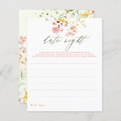 Datum nachtelijke ideeën voor paren of briden - Wi (Voorkant / Achterkant)