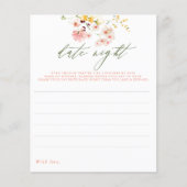 Datum nachtelijke ideeën voor paren of briden - Wi (Voorkant)