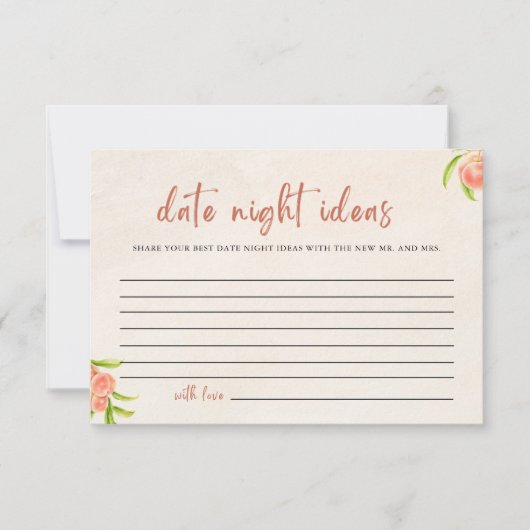 Datum Nachtelijke ideeën Vrijgezellenfeest Card Bedankkaart (Voorkant)