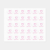 Datum Nachtplanner / Organizer Sticker / Labels (Vel)