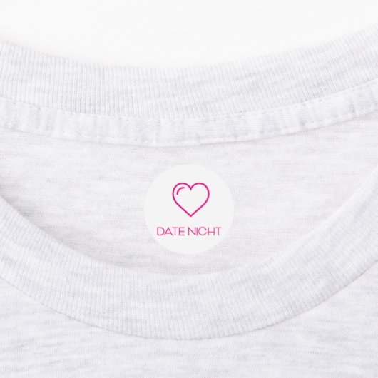 Datum Nachtplanner / Organizer Sticker / Labels (Aangebracht)