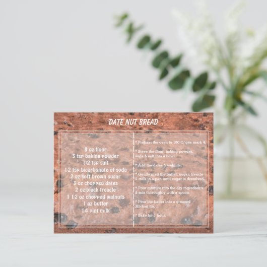 Datum niet-lezen ontvangst briefkaart (Staand voorkant)