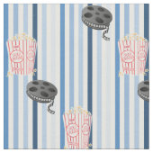 Datum Night Popcorn en Movie Fabric Stof (Close Up)