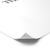 Datum ondertekening Vrijgezellenfeest Poster (Hoek)