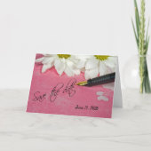 datum opslaan aankondiging (Voorkant)