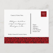 Datum opslaan - Briefkaart (Achterkant)