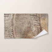 Datum Palm Tree Trunk Texture Close-up Foto Afbeel Bad Handdoek (Handdoek)