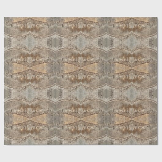 Datum Palm Tree Trunk Texture Close-up Foto Afbeel Cadeaupapier (Vlak)