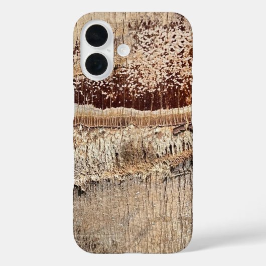 Datum Palm Tree Trunk Texture Close-up Foto Afbeel Case-Mate iPhone Case (Achterkant)