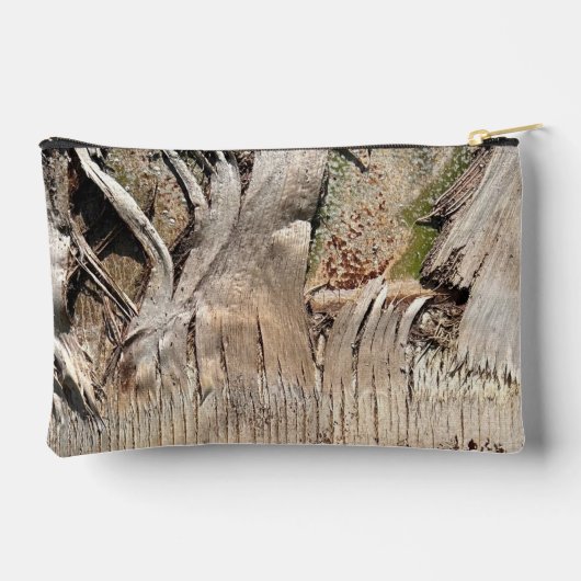 Datum Palm Tree Trunk Texture Close-up Foto Afbeel Etui (Achterkant)