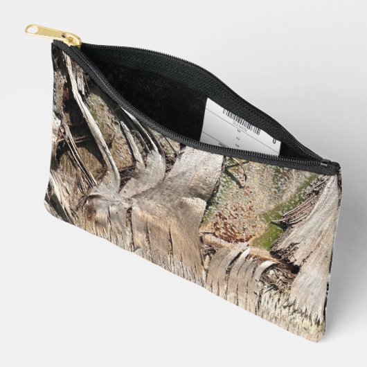 Datum Palm Tree Trunk Texture Close-up Foto Afbeel Etui (Open)