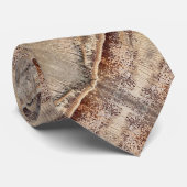 Datum Palm Tree Trunk Texture Close-up Foto Afbeel Stropdas (Opgerold)