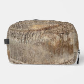 Datum Palm Tree Trunk Texture Close-up Foto Afbeel Toilettasje (Voorkant)