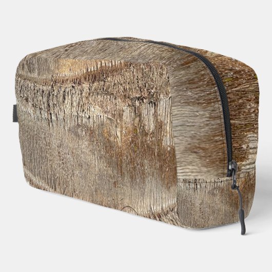 Datum Palm Tree Trunk Texture Close-up Foto Afbeel Toilettasje (Rechterhoek)