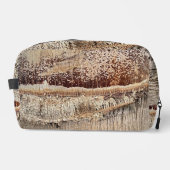 Datum Palm Tree Trunk Texture Close-up Foto Afbeel Toilettasje (Voorkant)