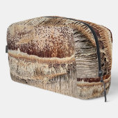 Datum Palm Tree Trunk Texture Close-up Foto Afbeel Toilettasje (Rechterhoek)