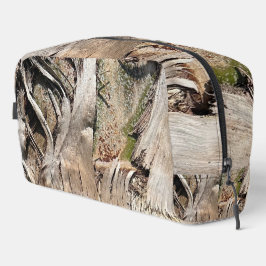 Datum Palm Tree Trunk Texture Close-up Foto Afbeel Toilettasje