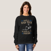 Datum Rad Tech Radiologist Radiology Xray Technici Trui (Voorkant volledig)