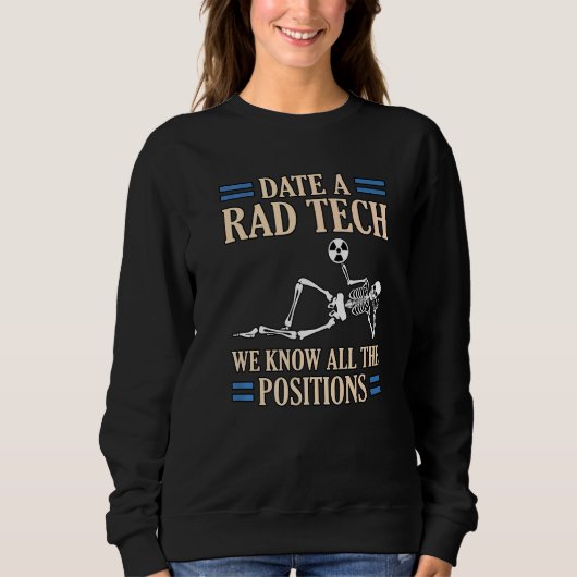 Datum Rad Tech Radiologist Radiology Xray Technici Trui (Voorkant)