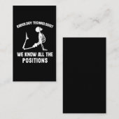 Datum radiologie radiologie radioradioloog radiolo visitekaartje (Voorkant / Achterkant)