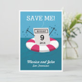 Datum reddingspad save the date (Staand voorkant)