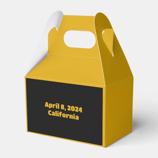 datum Total Eclipse Dog Parents' club Bedankdoosjes (Achterkant)