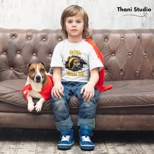  datum Total Eclipse Dog Parents' club T-shirt