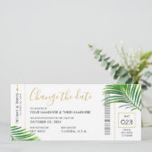 Datum Tropisch palm-instapwedstrijd Aankondiging (Staand voorkant)