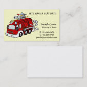 Datum van afspelen Roepkaart Contactkaartje (Voorkant / Achterkant)