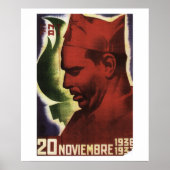 Datum van dood van Durruti on_Propaganda Poster (Voorkant)
