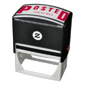 Datum van gepost handtekening  zelfinktende stempel (Product)