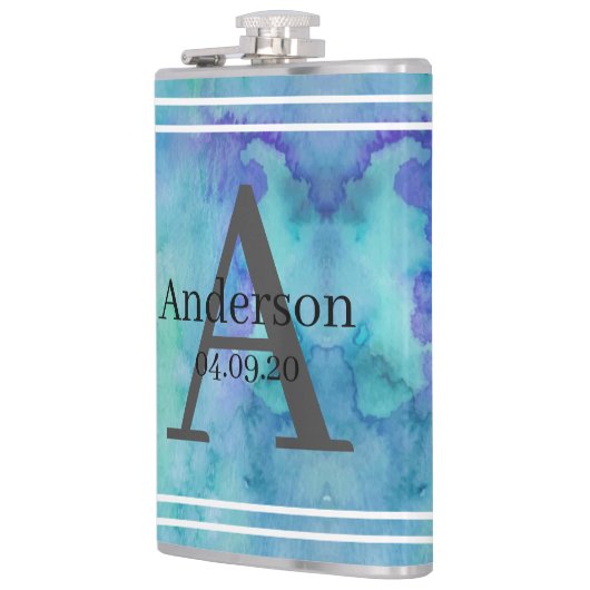 Datum van het Initiaal van de speciale kleurstof Heupfles (Links)