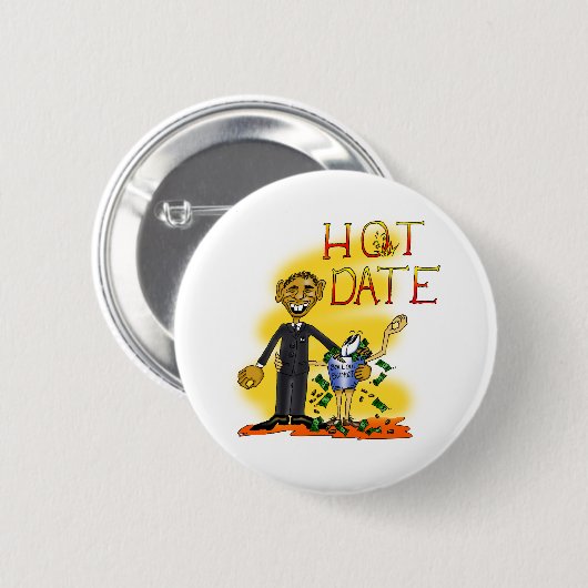 Datum warm ronde button 5,7 cm (Voorkant /achterkant)