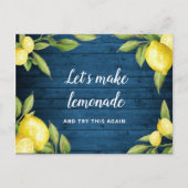 Datum wijzigen Geannuleerde evenement Uitgestelde  Briefkaart (Voorkant)