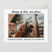 Datum wijzigen Nieuwe plannen  BEGROTING Foto Huwe Briefkaart (Voorkant)