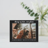 Datum wijzigen Nieuwe plannen  BEGROTING Foto Huwe Briefkaart (Staand voorkant)