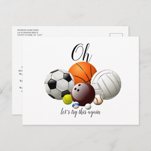 Datum wijzigen Uitgesteld Geannuleerd Evenement Pr Aankondigingskaart (Voorkant / Achterkant)