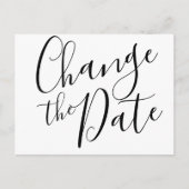 Datum wijzigen Uitgesteld Geannuleerde gebeurtenis Briefkaart (Voorkant)