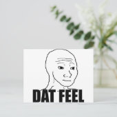 Datumgevoel Briefkaart (Staand voorkant)