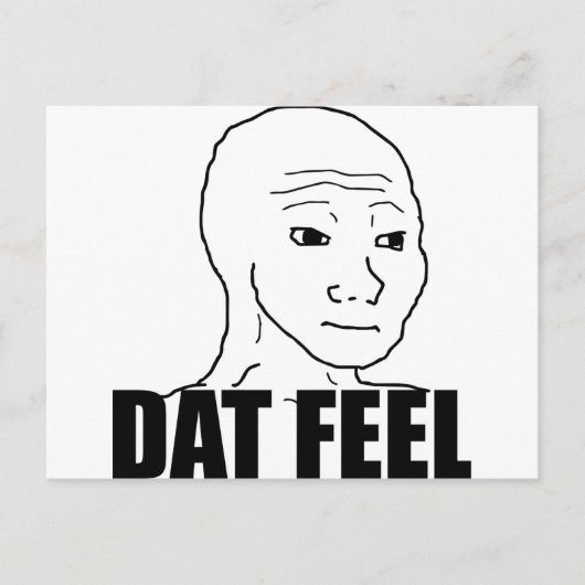 Datumgevoel Briefkaart (Voorkant)