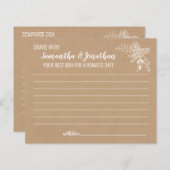 Datumidee delen vrijgezellenfeest engels spaans sp (Voorkant / Achterkant)