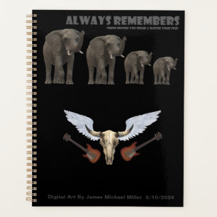 Datumjournaal van James Michael Miller Planner